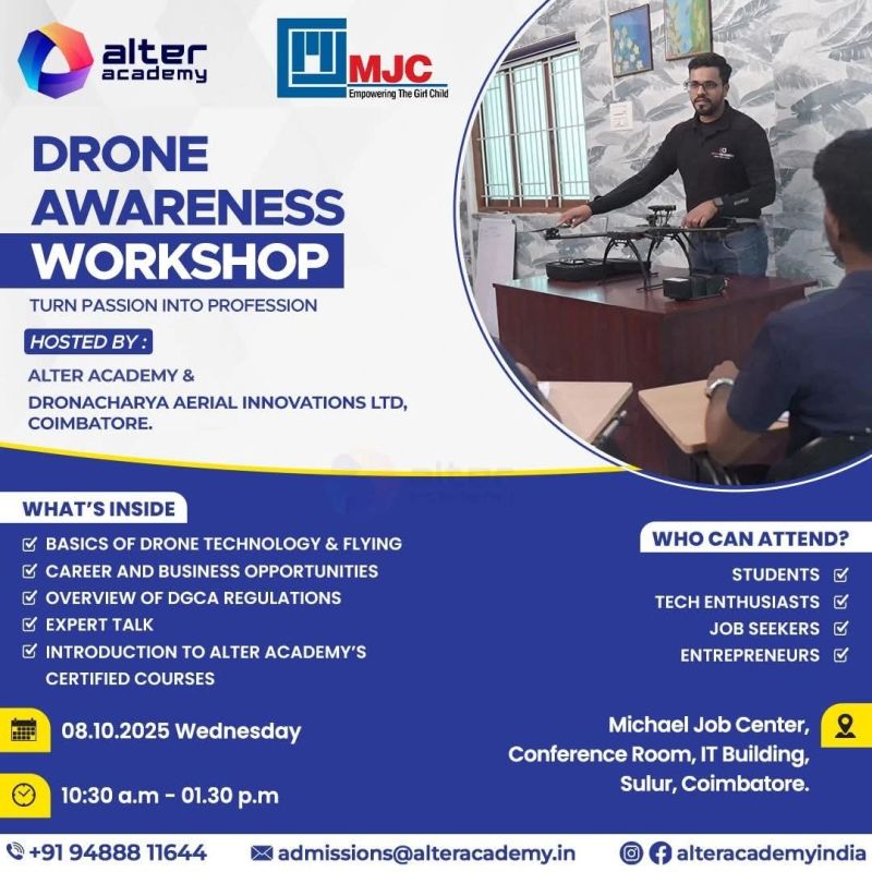 ✨ “DRONE AWARENESS ✨ Workshop