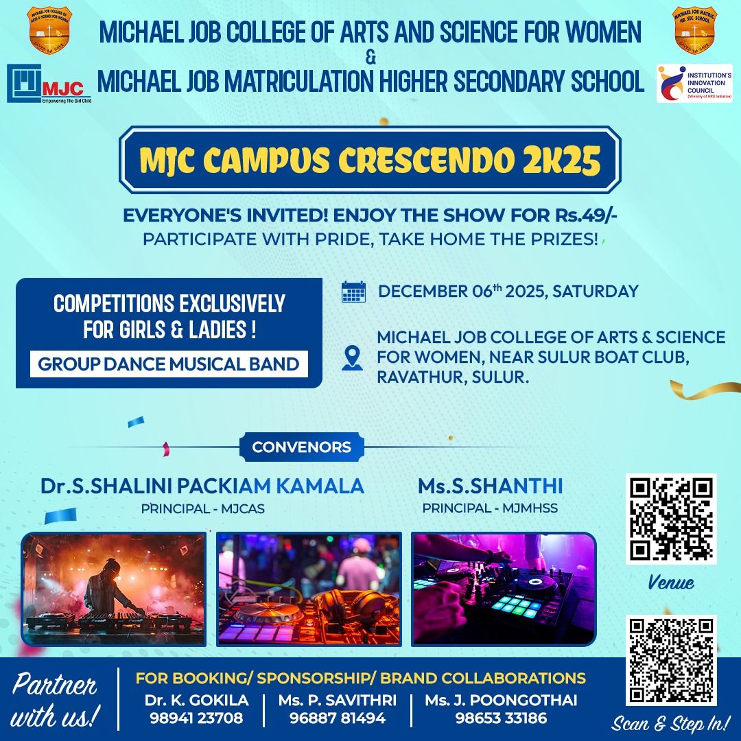 MJC CAMPUS CRESCENDO 2K25